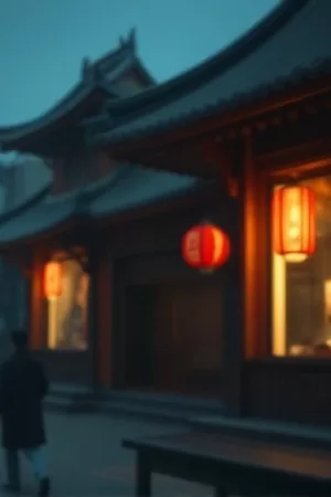 电影《午后三点的光》海报，客厅地板上的斜长光斑