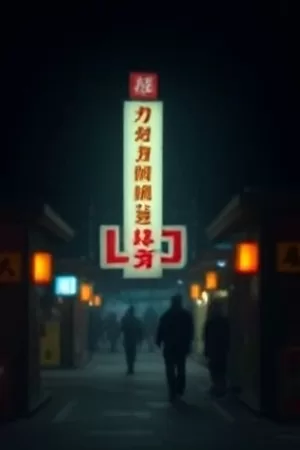 电影《石阶上的猫》海报，石阶上蜷缩的橘猫