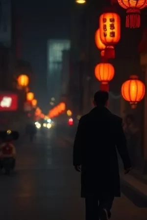 电影《旧唱片》海报，唱针落在黑胶上的特写